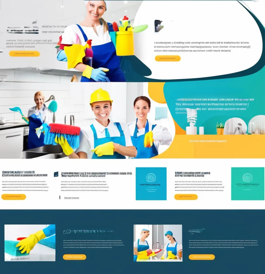 Cleaning Service Website Design and Development Service