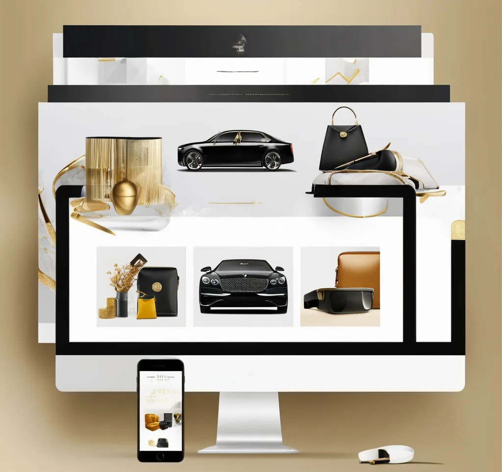 Luxury & Leisure Products Website Design and Development Service