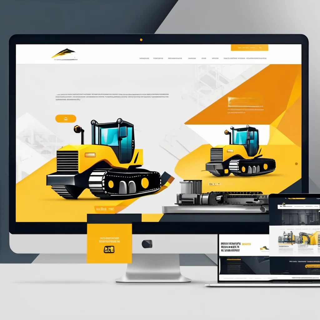 Machinery & Industrial Website Design and Development Service