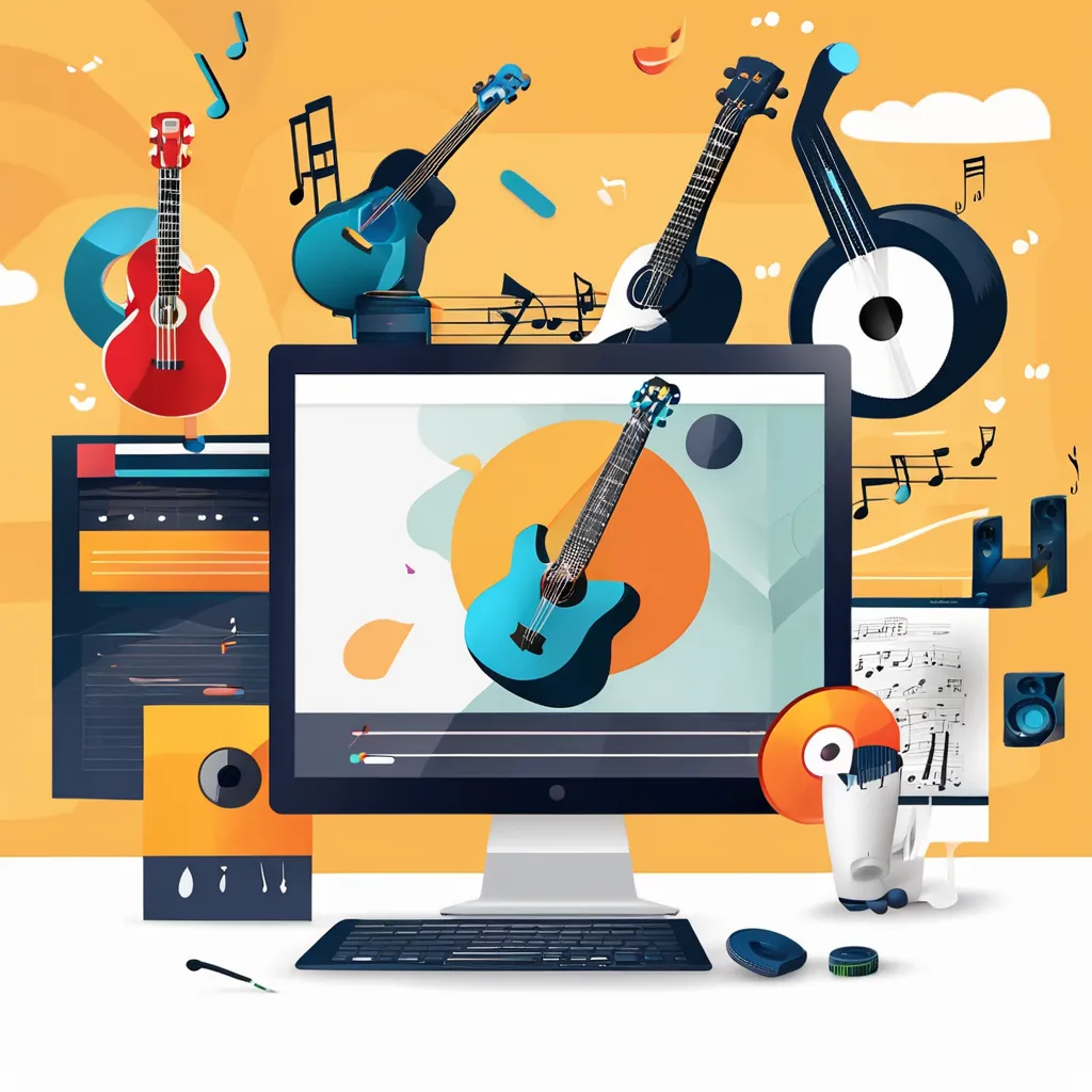 Music and Instruments Website Design and Development Service