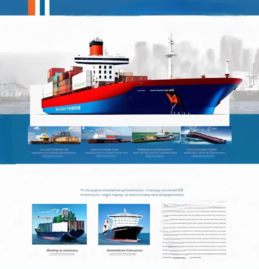 Shipping Company Agents Website Design and Development Service