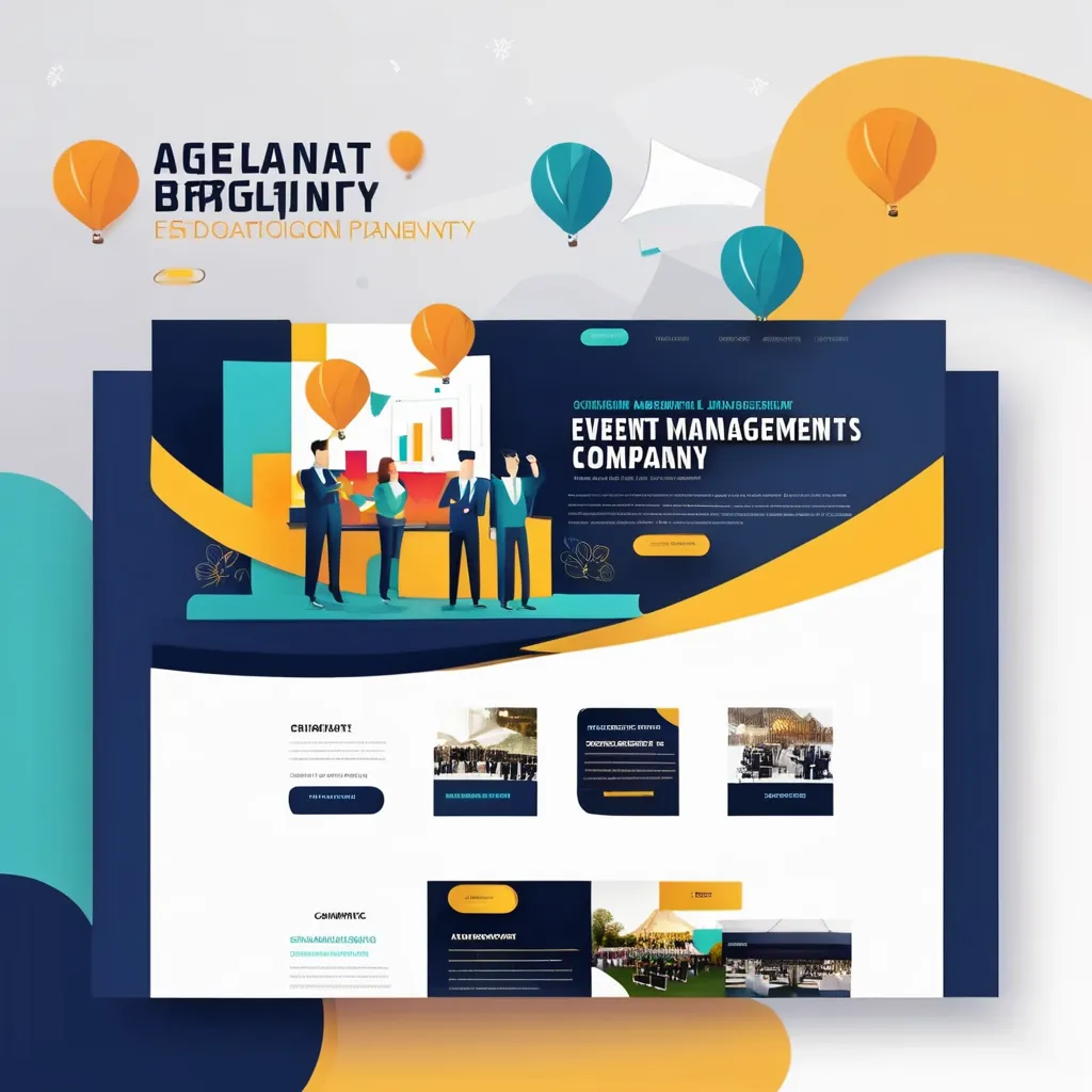 Event management company Website Design and Development Service 2